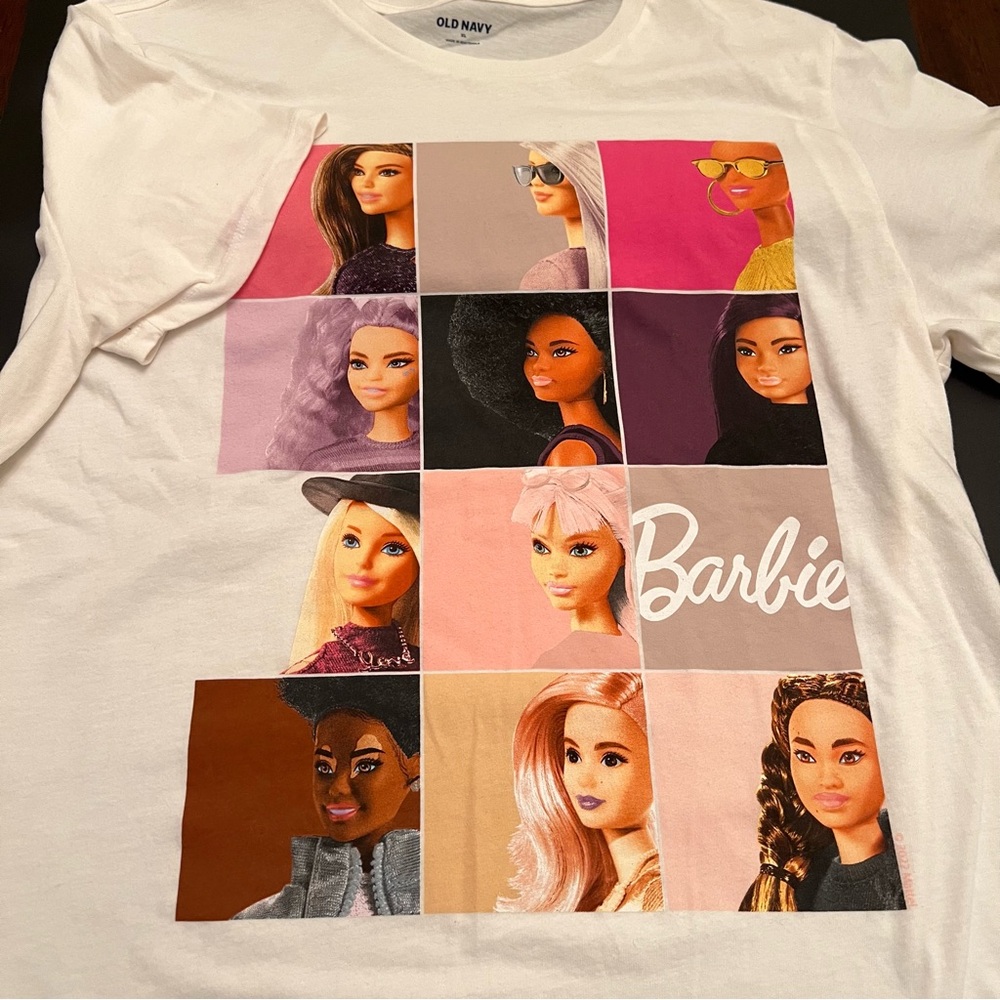 Old Navy Barbie Crewneck Short Sleeve Tee
